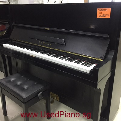 （特价）YAMAHA U1二手钢琴，黑色，日本原装
