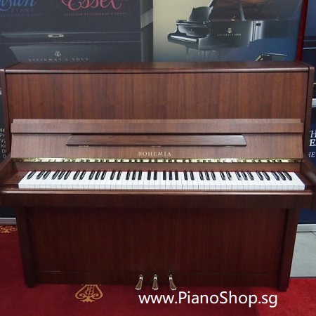 Bohemia piano, world top brand, height 1.1m, brown color